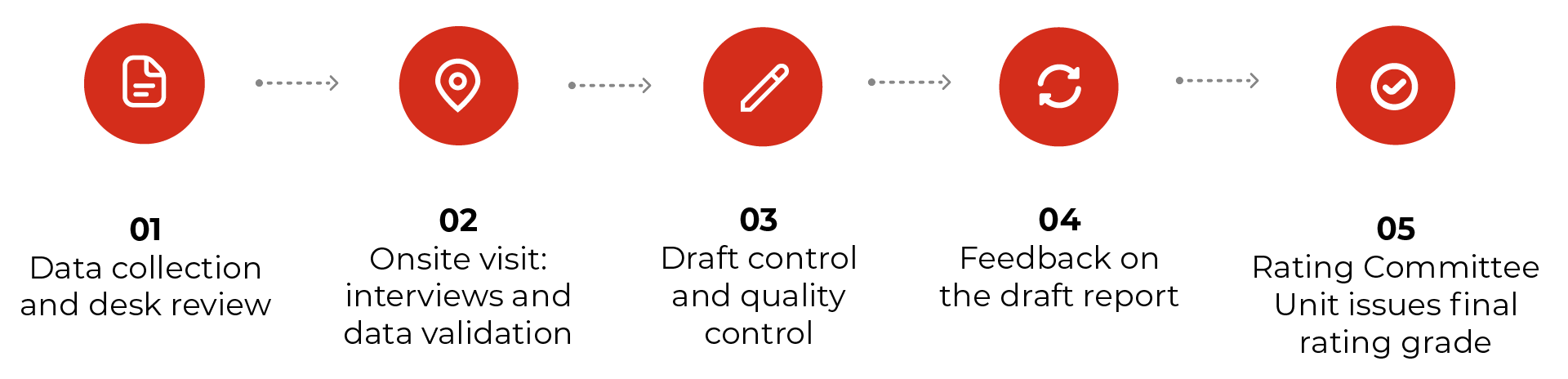 Timeline and work plan for the Client Protection Certification.